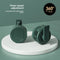 F10-cuff fan-dark green